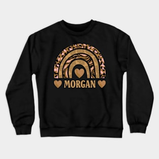 Great Gift Morgan Classic Proud Name Christmas 70s 80s 90s Crewneck Sweatshirt